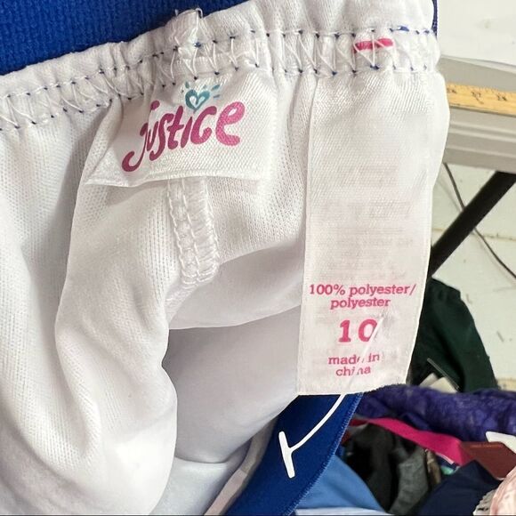 Justice Red white and blue Flag Sequins Skort NWT - Picture 13 of 13